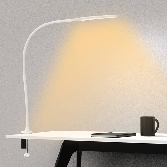 Adjustable Clamp LED Desk Lamp With 3 Modes