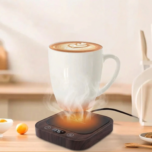 Adjustable Mug Warmer Set With Ceramic Mug