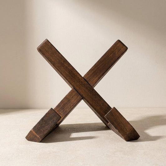 Adjustable Wood Cookbook Stand