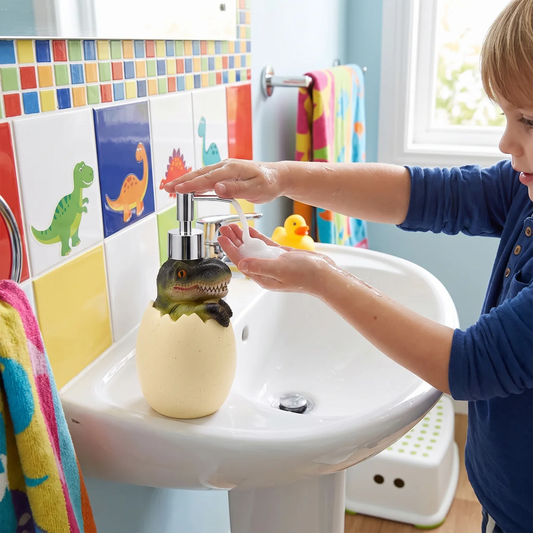 Baby Dinosaur Soap Dispenser Refillable