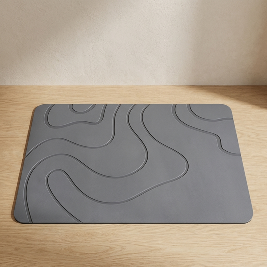 Diatomaceous Earth Absorbent Bath Mat