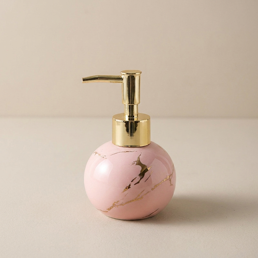 Elegant Soap Dispenser Marble Finish