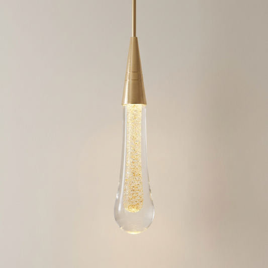 Elegant Teardrop Pendant Light