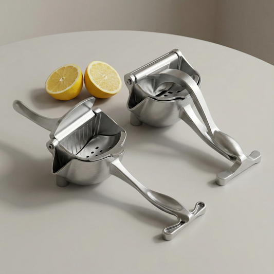 Ergonomic Stainless Steel Citrus Juicer