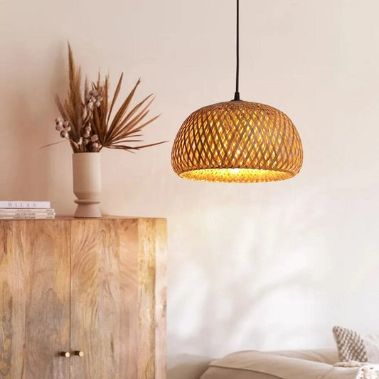 Handwoven Pendant Light