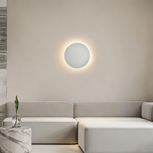 LED Wall Sconce With Circular Design