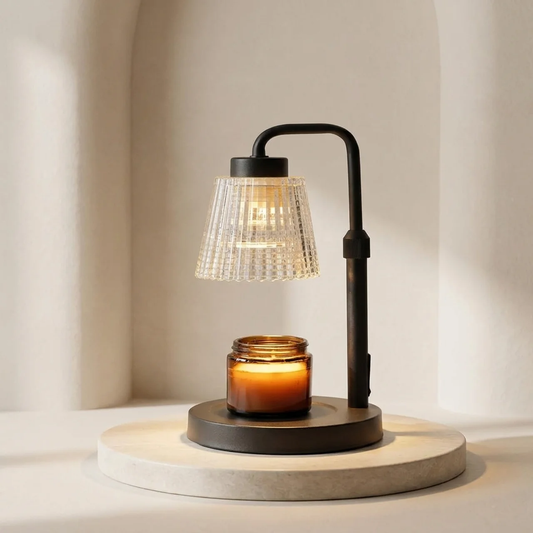 Metal Glass Candle Warmer Dimmable