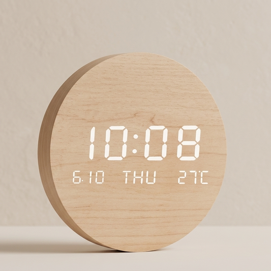 Minimalist Digital Wall Clock