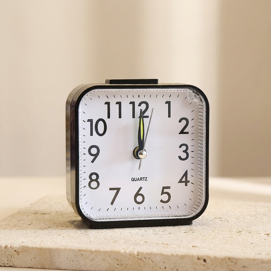 Minimalist Silent Alarm Clock With Gentle Tone