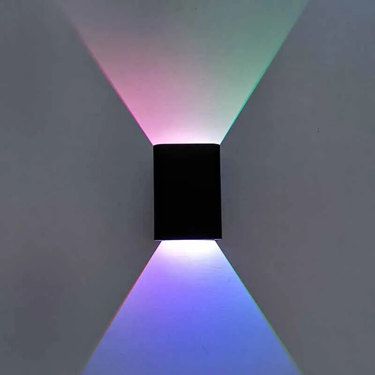 Modern Square Wall Light RGB