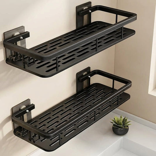Wall Shelf With No-Drill Installation