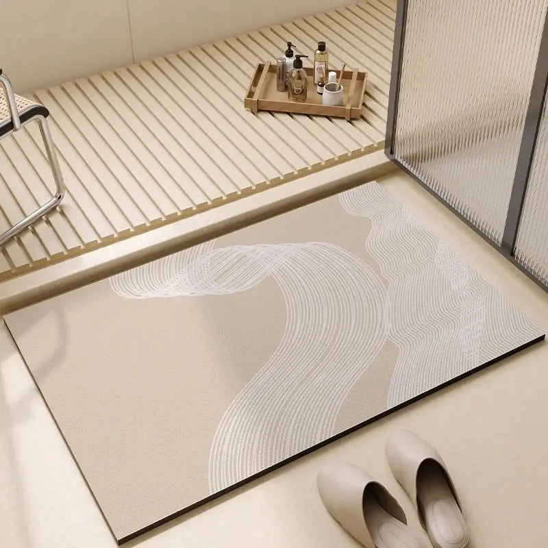 Absorbent Bath Mat Non-Slip