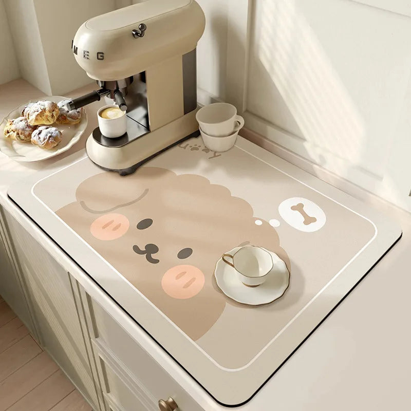 Absorbent Non-Slip Kitchen Mat