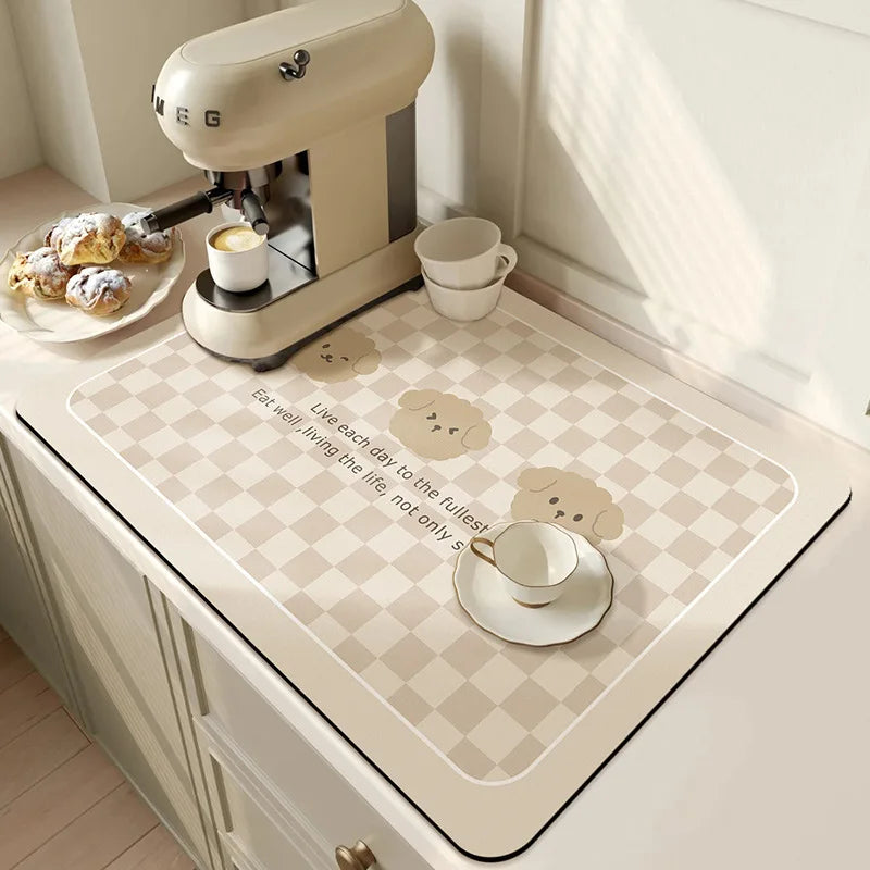 Absorbent Non-Slip Kitchen Mat