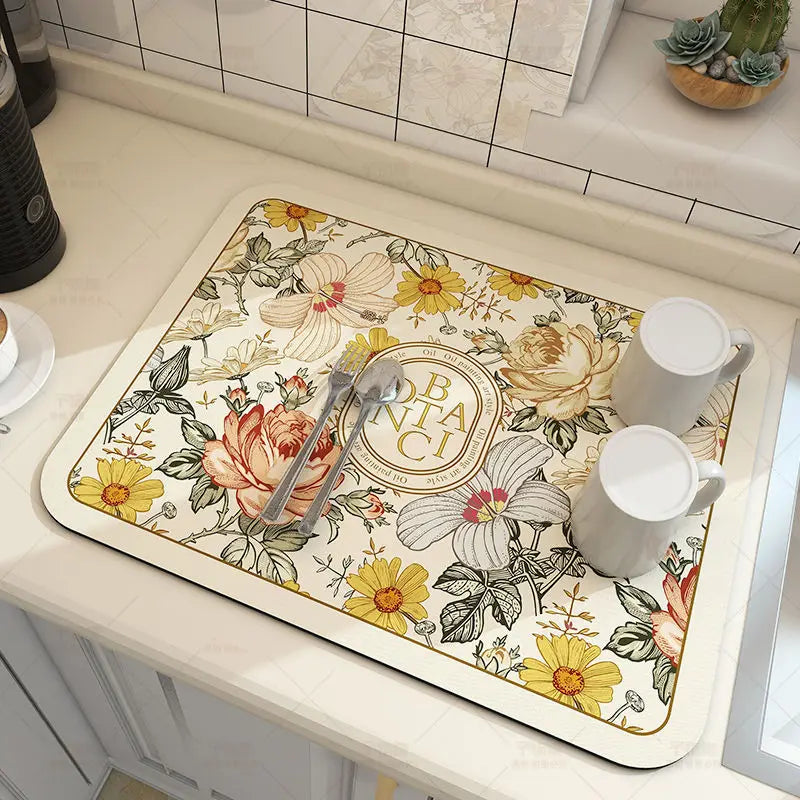 Absorbent Non-Slip Kitchen Mat