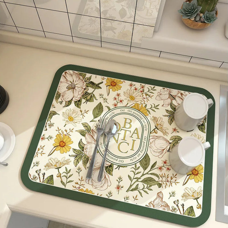 Absorbent Non-Slip Kitchen Mat