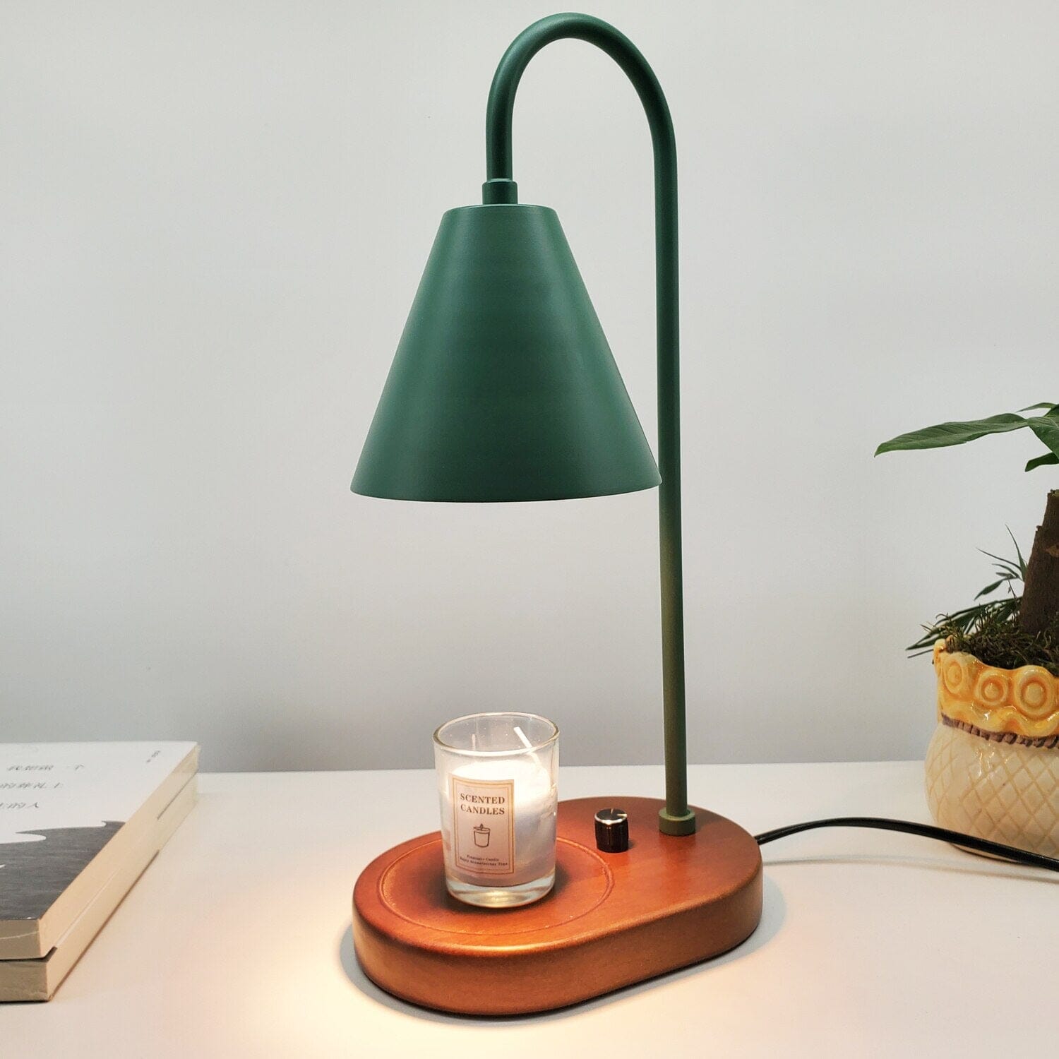 Adjustable Dimmer Candle Warmer Lamp