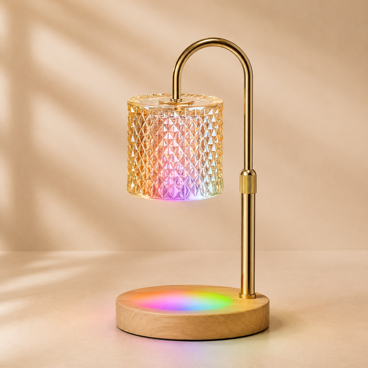 Adjustable Height Candle Warmer Lamp