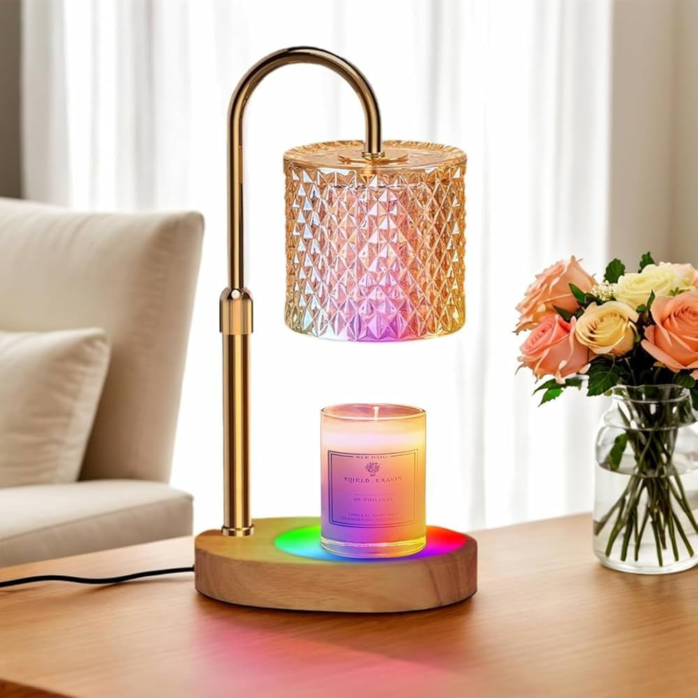 Adjustable Height Candle Warmer Lamp