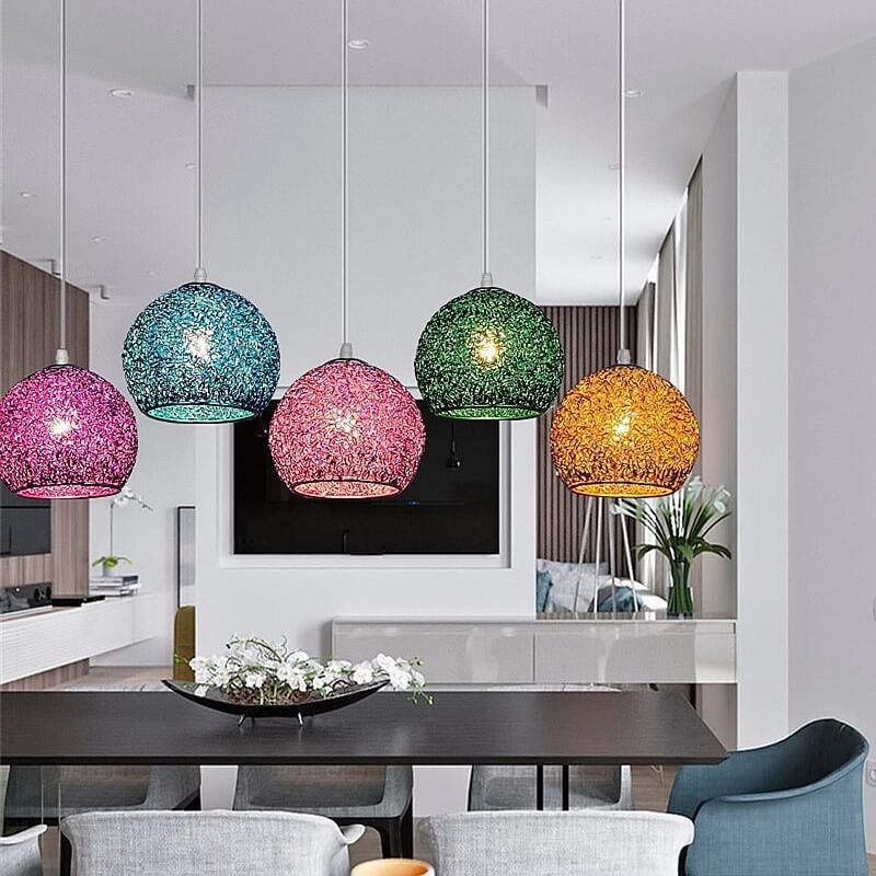 Aluminum Pendant Light with Adjustable Cord