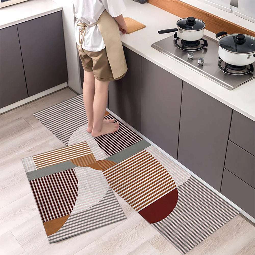 Anti-Slip Kitchen Rug With Cushioning