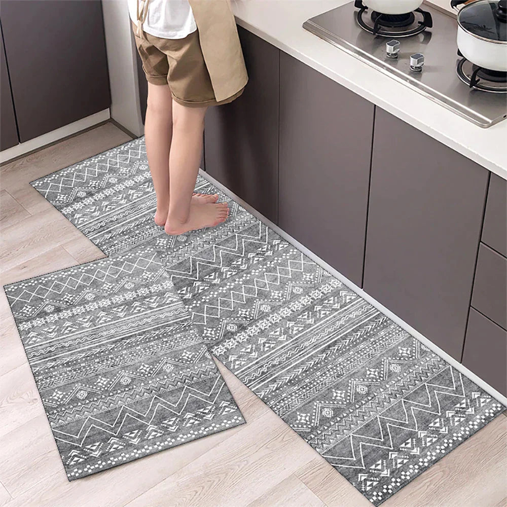 Anti-Slip Kitchen Rug With Cushioning