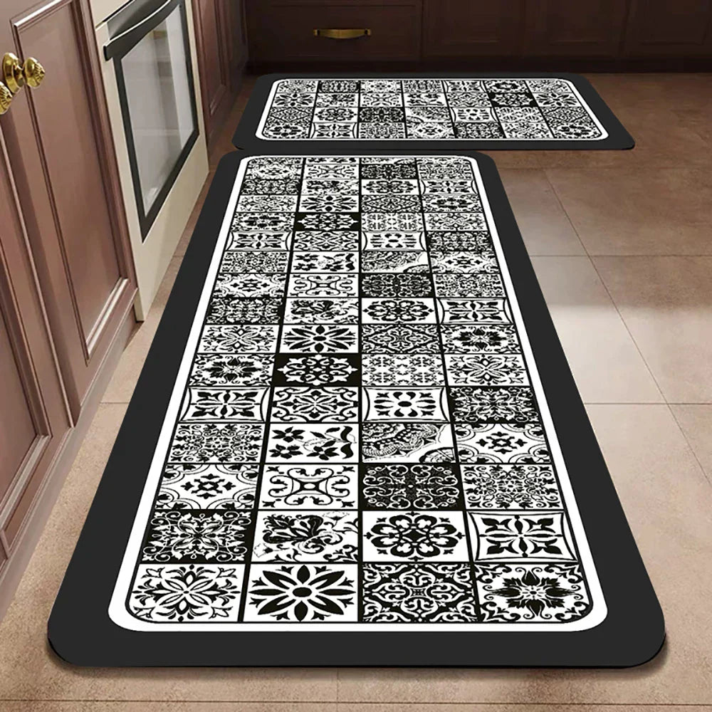 Anti-Slip Kitchen Rug With Cushioning