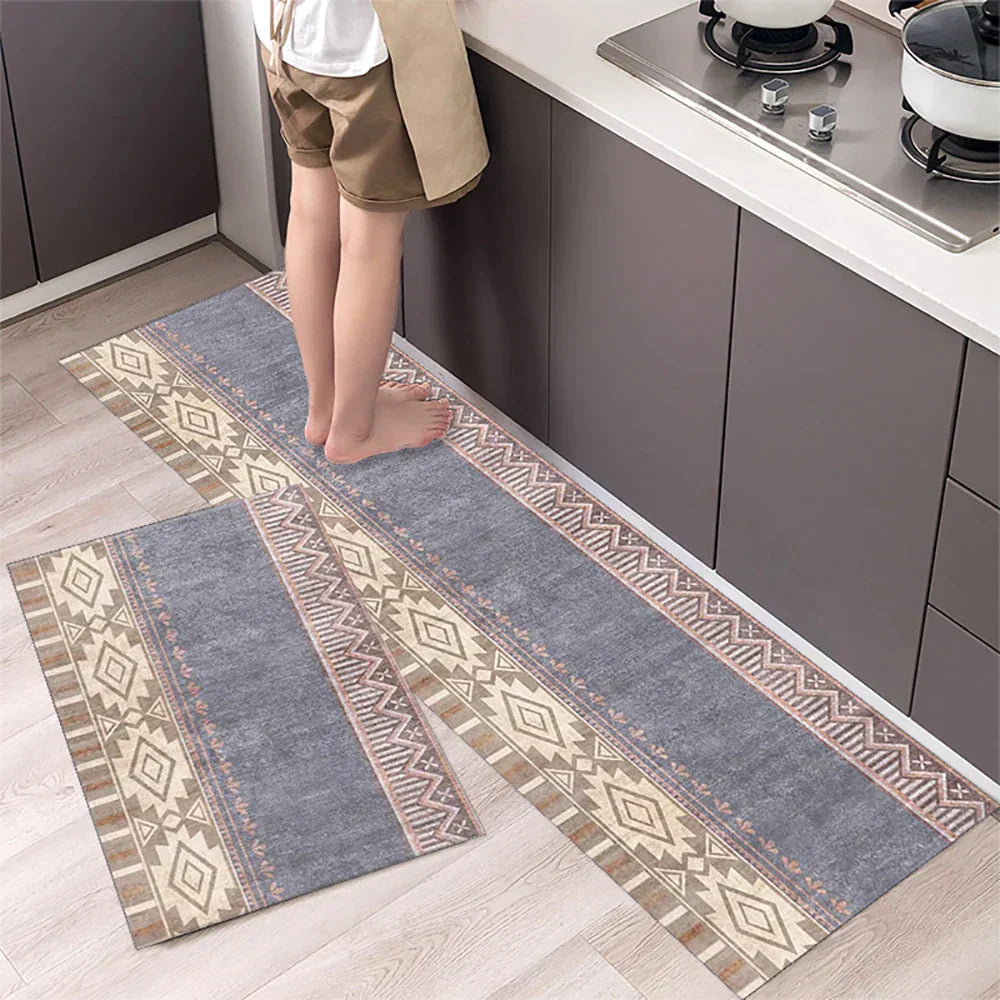 Anti-Slip Kitchen Rug With Cushioning