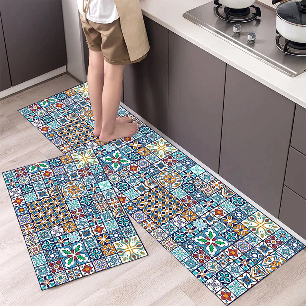 Anti-Slip Kitchen Rug With Cushioning