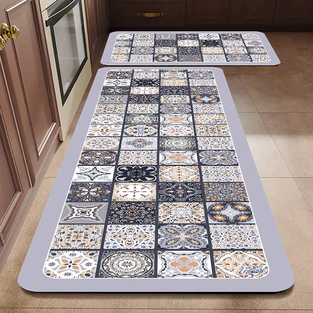 Anti-Slip Kitchen Rug With Cushioning