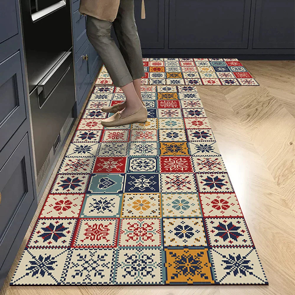 Anti-Slip Kitchen Rug With Cushioning