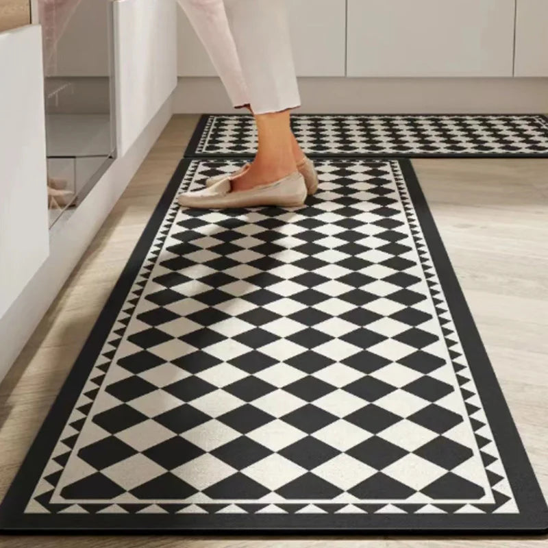 Anti-Slip Kitchen Rug With Cushioning