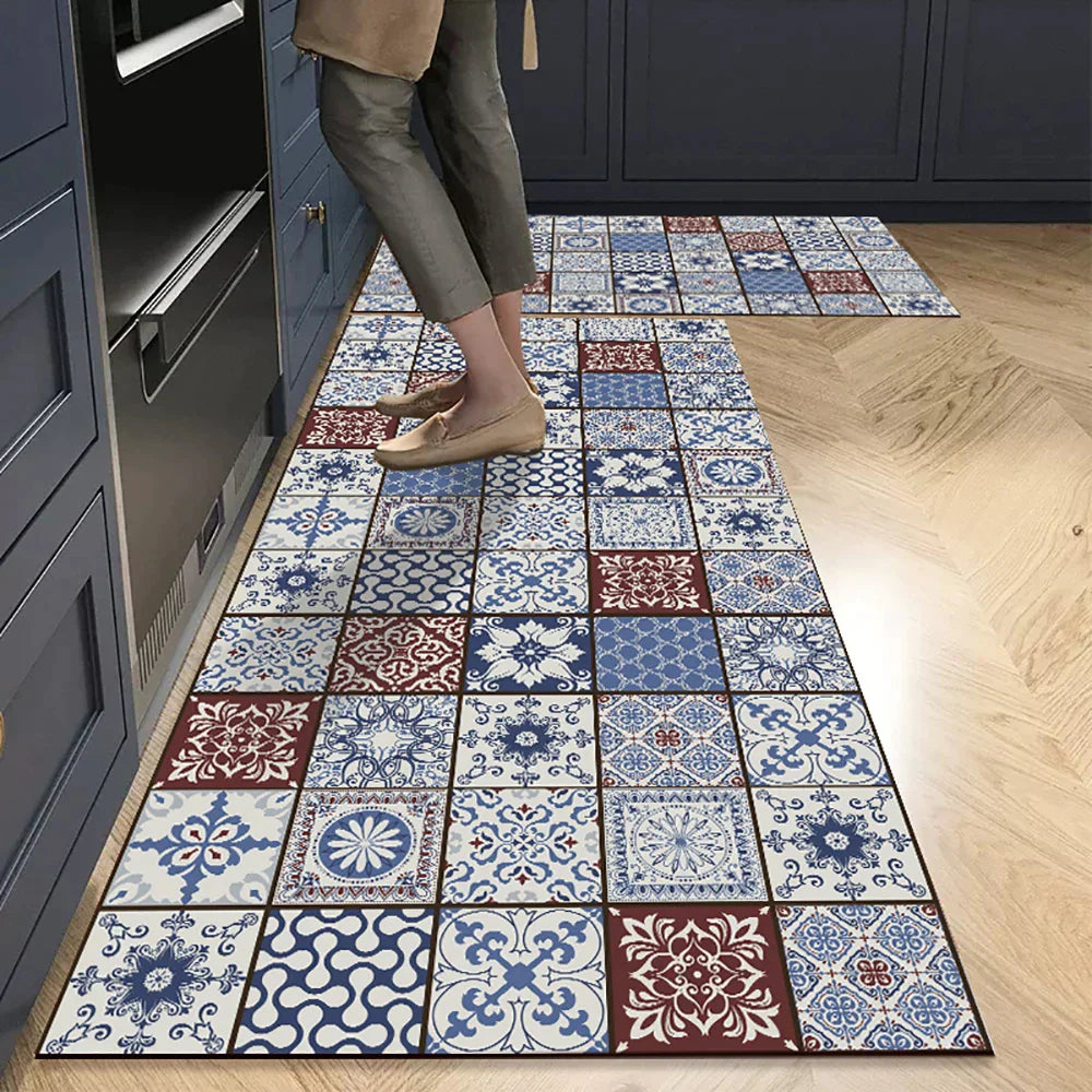 Anti-Slip Kitchen Rug With Cushioning