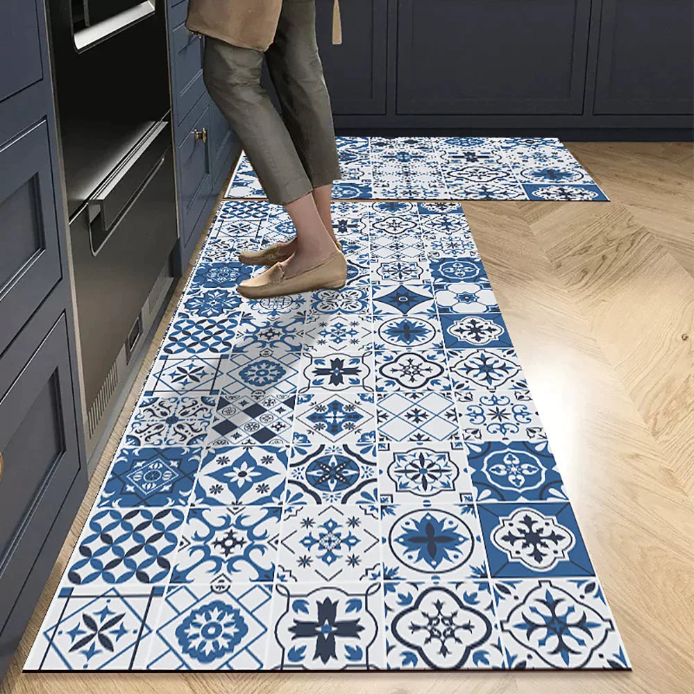 Anti-Slip Kitchen Rug With Cushioning