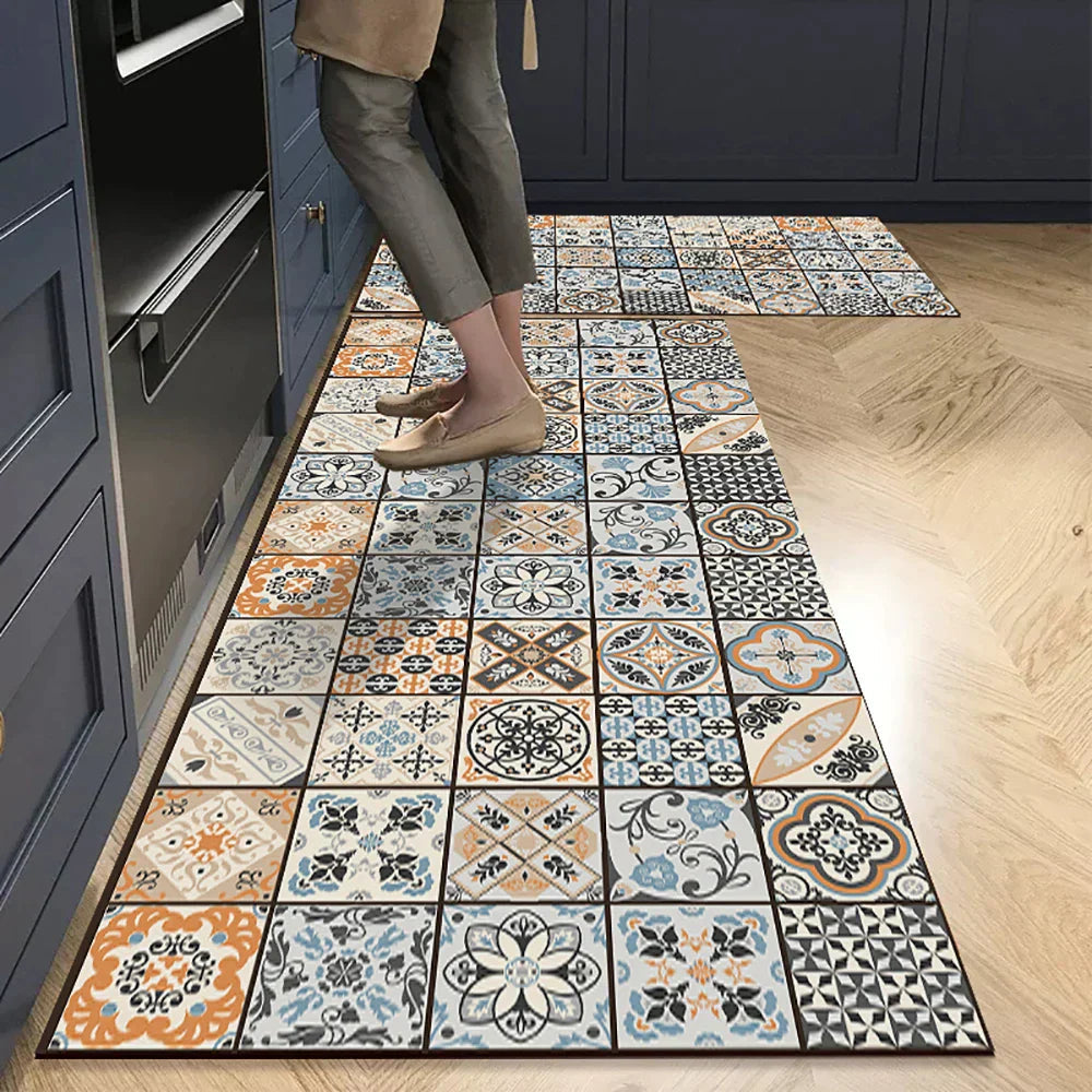 Anti-Slip Kitchen Rug With Cushioning
