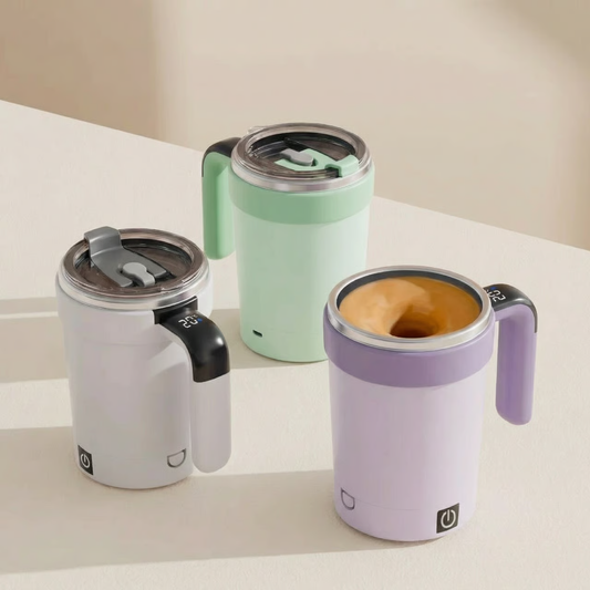 Automatic Mixing Mug With Temperature Control