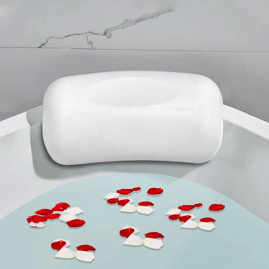 Bath Pillow With Non Slip Suction Cups