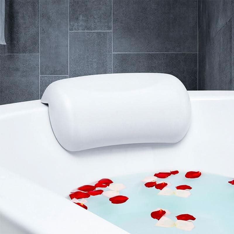 Bath Pillow With Non Slip Suction Cups