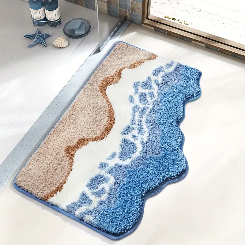 Cashmere Wave Tufting Bath Mat