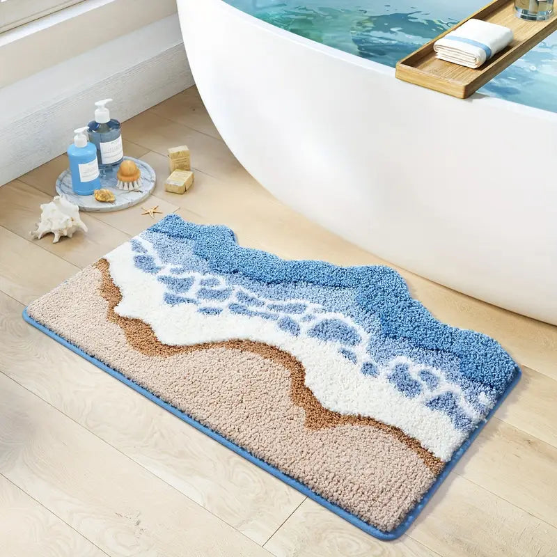 Cashmere Wave Tufting Bath Mat