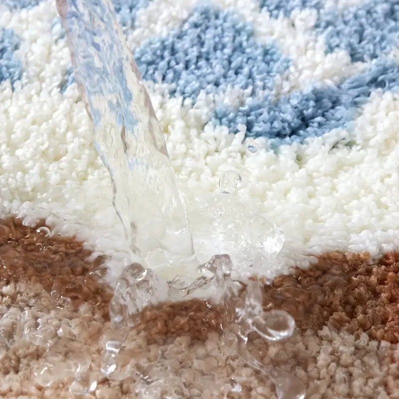 Cashmere Wave Tufting Bath Mat