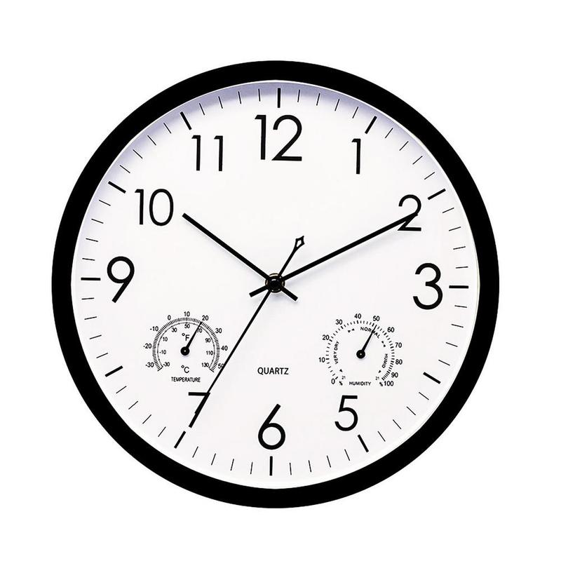 Classic Outdoor Wall Clock with Gauges