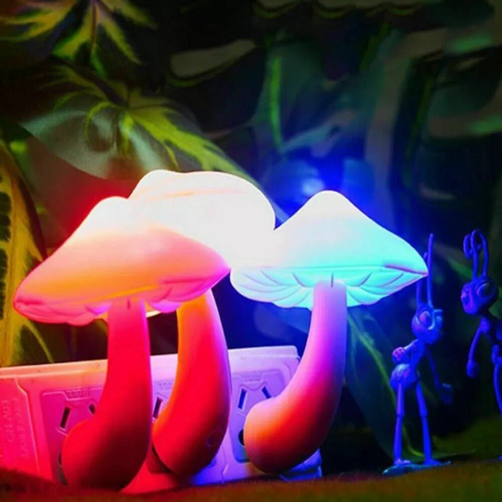 Color-Changing Mushroom Night Light