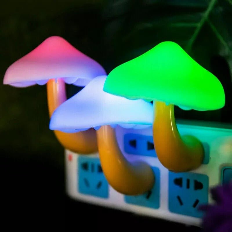 Color-Changing Mushroom Night Light