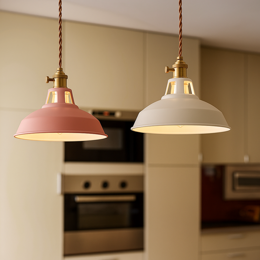 Colorful Dome Pendant Light