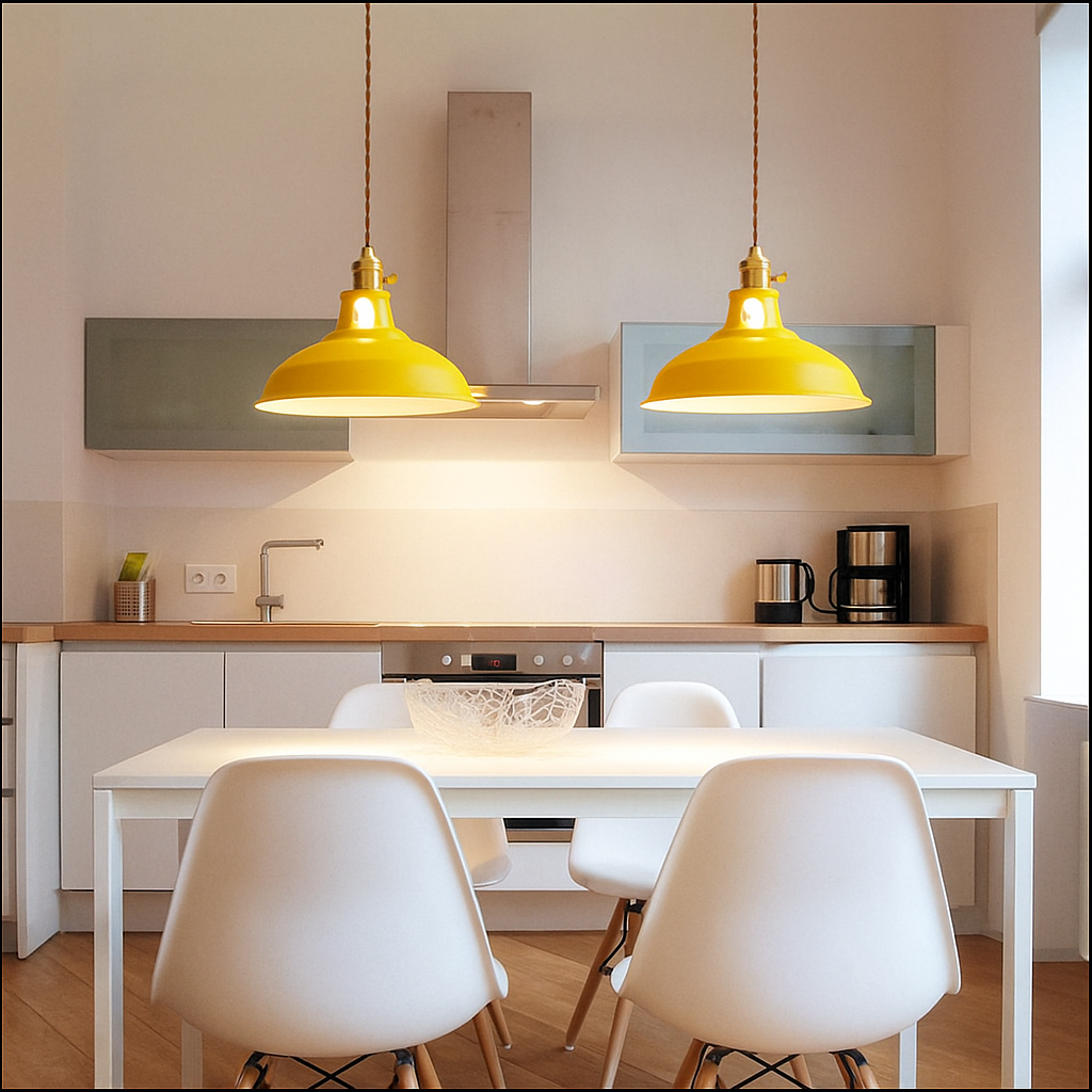 Colorful Dome Pendant Light