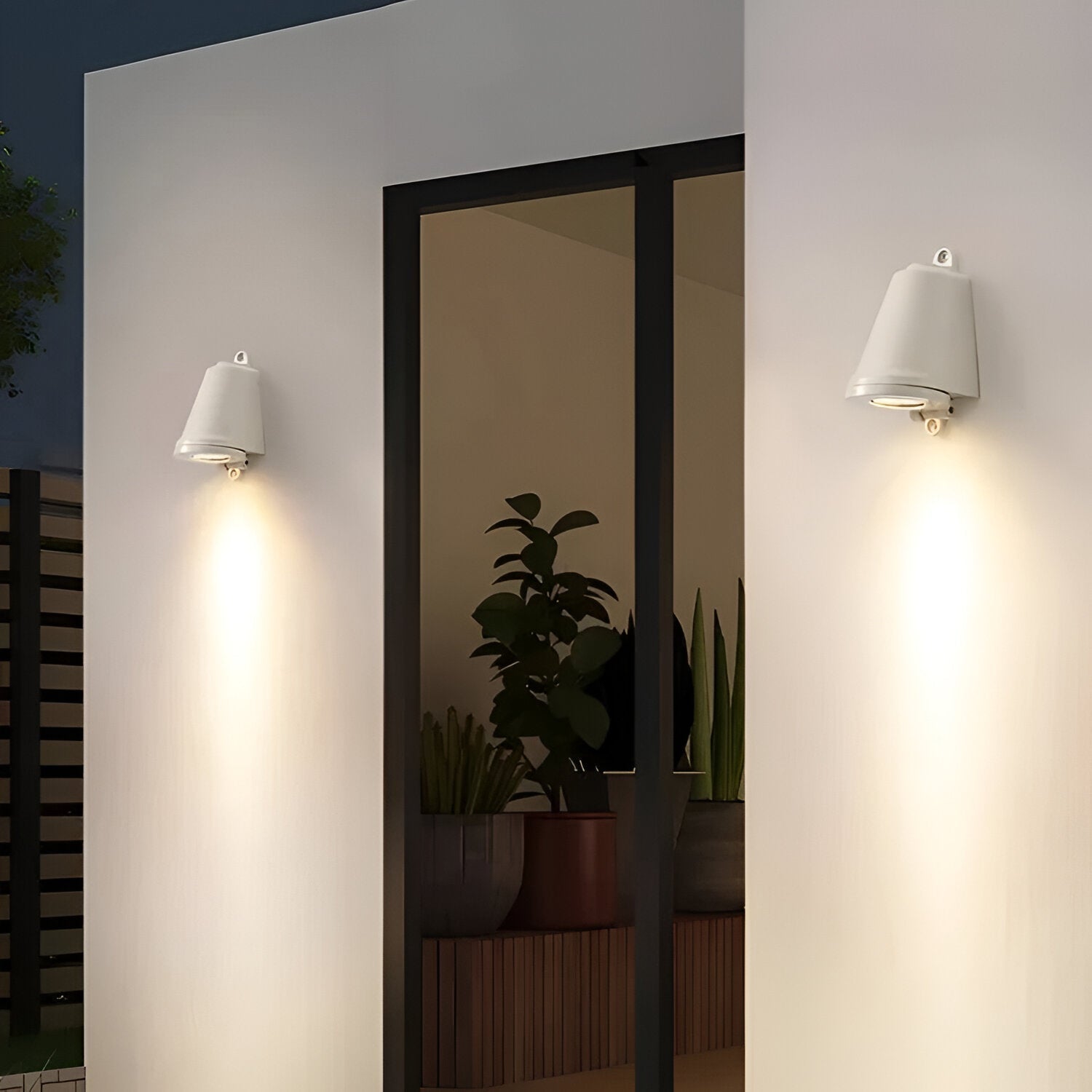 Compact Outdoor LED Sconce