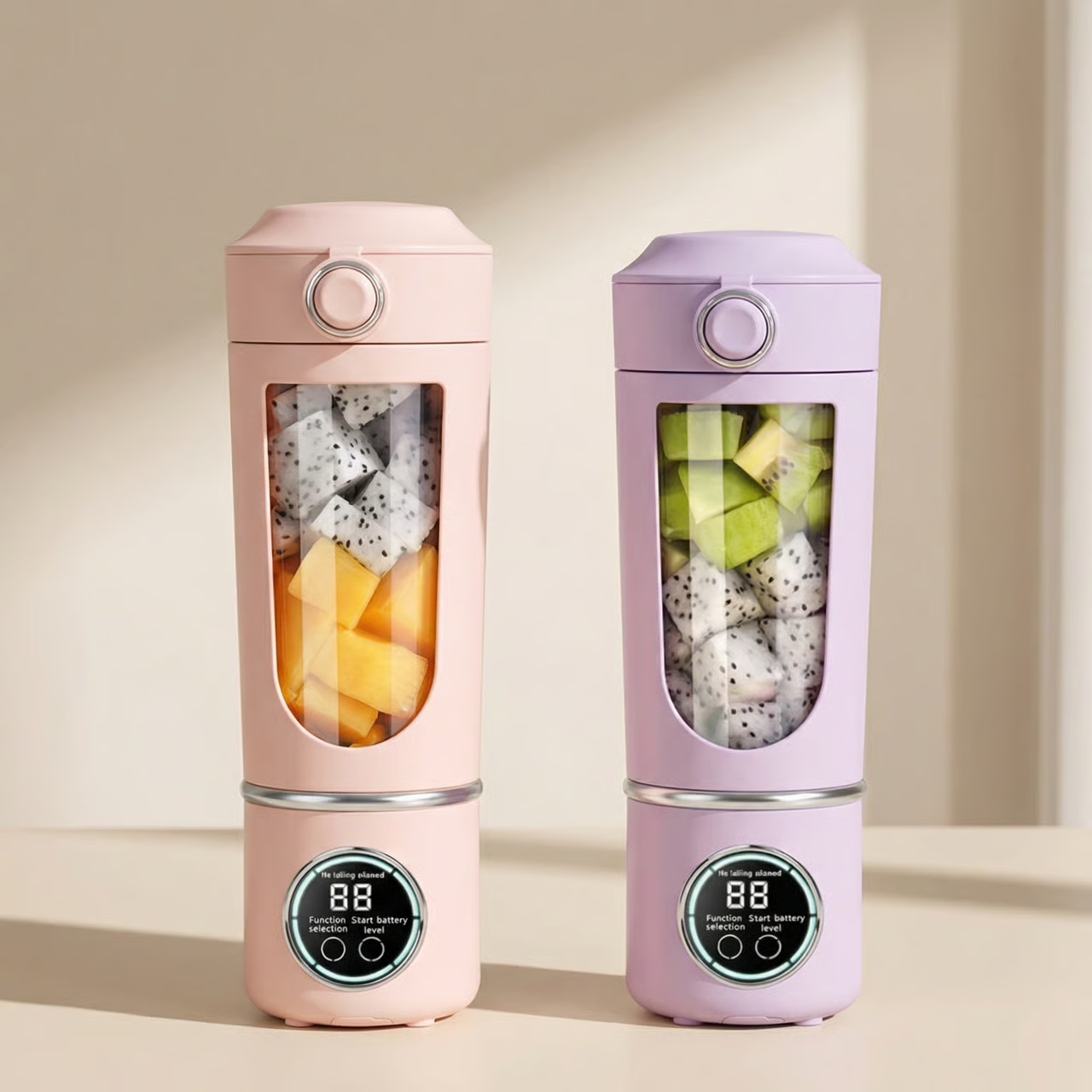 Compact Portable Blender With 12-Blade System