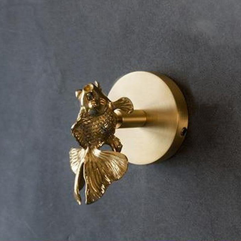 Copper Animal Head Coat Hook