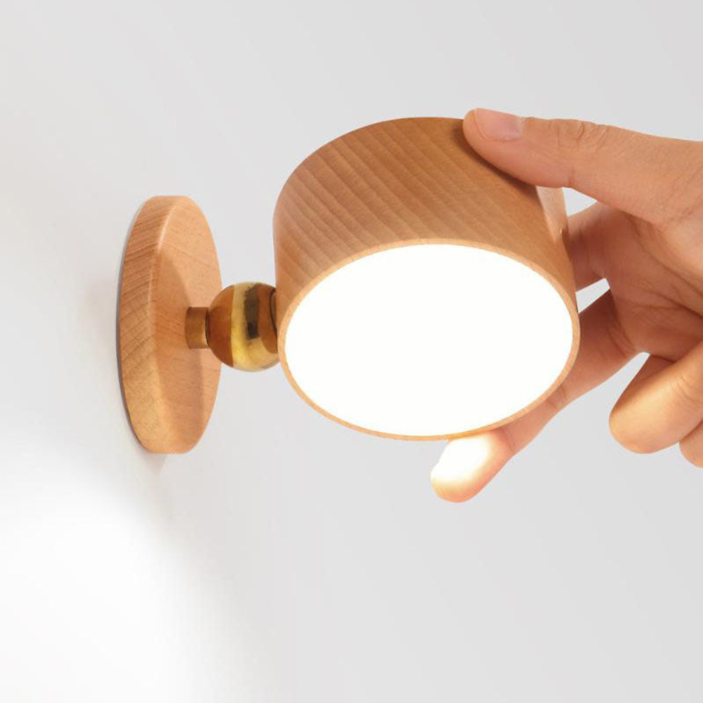 Cordless Rotatable Rechargeable Wall Sconce